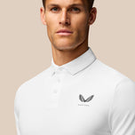 Castore Club Classic Polo Golf Shirt - Weiß