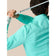 Castore Club Classic Viertel Zip Golf Pullover - Leichte Aqua/Weiß
