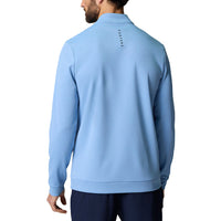 Castore Club Classic Viertel Zip Golf Pullover - Sky Blue/Mitternacht Marine