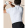 Castore Club Golfball gedrucktes Polo -Golfhemd - Weiß/Mitternacht Marine