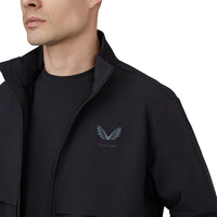 Castore Flyweight Water Resistant Golf Jacke - Schwarz