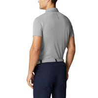 Castore Pinnacle Engineered Strick Polo Golfhemd - Mid Grey/Gunmetal