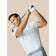 Castore Pinnacle Engineered Strick Polo Golfhemd - Weiß/Mitternacht Marine