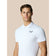 Castore Pinnacle Engineered Strick Polo Golfhemd - Weiß/Mitternacht Marine