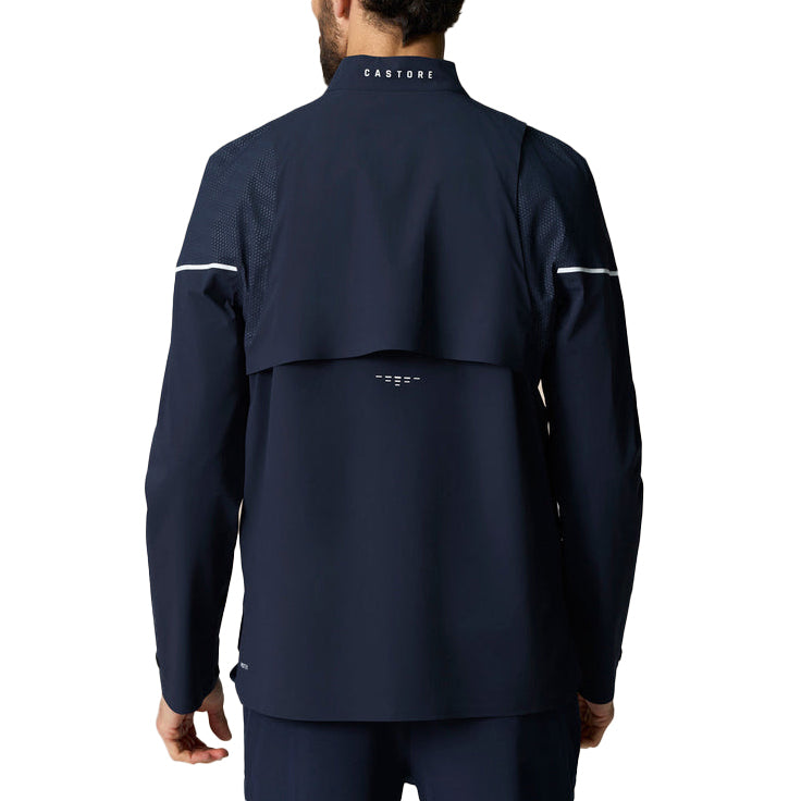 Castore Pinnacle LVS Golfjacke - Mitternacht Marine/Weiß