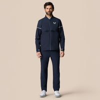 Castore Pinnacle LVS Golfjacke - Mitternacht Marine/Weiß