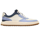 Cole Haan GrandPrø Crossover wasserdichte, breite Golfschuhe – Elfenbein/Marineblau
