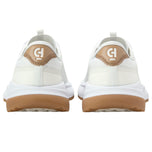 Cole Haan GrandPrø Ganztägige wasserdichte Golfschuhe – Weiß/Veg Tan