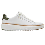 Cole Haan Women's GrandPrø Topspin Golf Shoes - White/Chive Snake Print