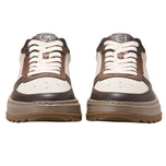 Cole Haan GrandPrø Crossover wasserdichte, breite Golfschuhe – Elfenbein/Madeira