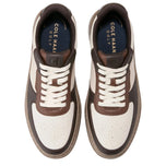 Cole Haan GrandPrø Crossover wasserdichte, breite Golfschuhe – Elfenbein/Madeira