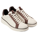 Cole Haan GrandPrø Topspin Wasserdichte, breite Golfschuhe – Elfenbein/CHSTNT