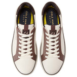 Cole Haan GrandPrø Topspin Wasserdichte, breite Golfschuhe – Elfenbein/CHSTNT