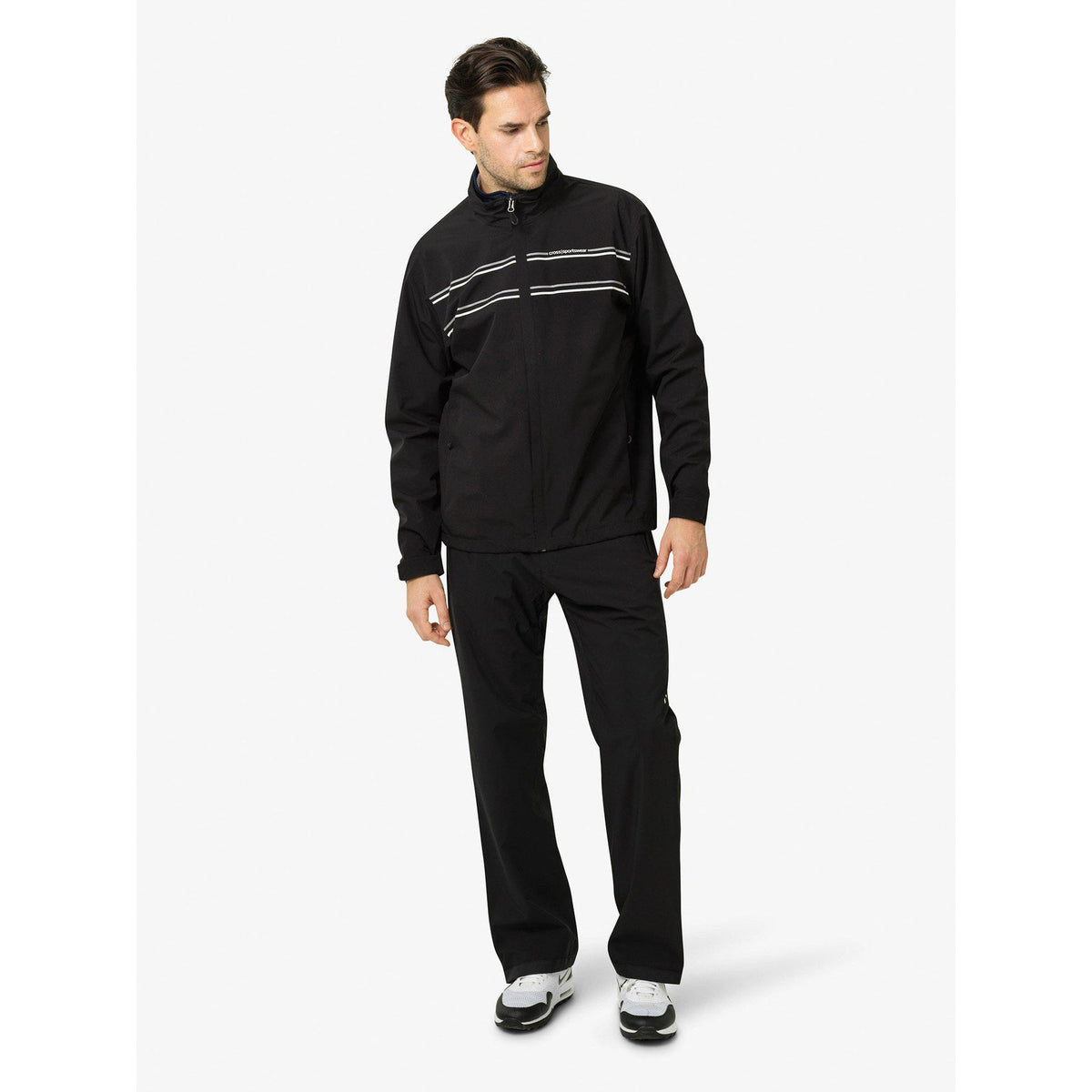 Cross wolken lange wasserdichte Golfhose - schwarz