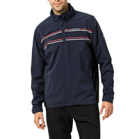 Cross Cloud Waterproof Golf Jacket - Navy