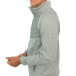 Golfjacke überquerte Haltung - Milchjade
