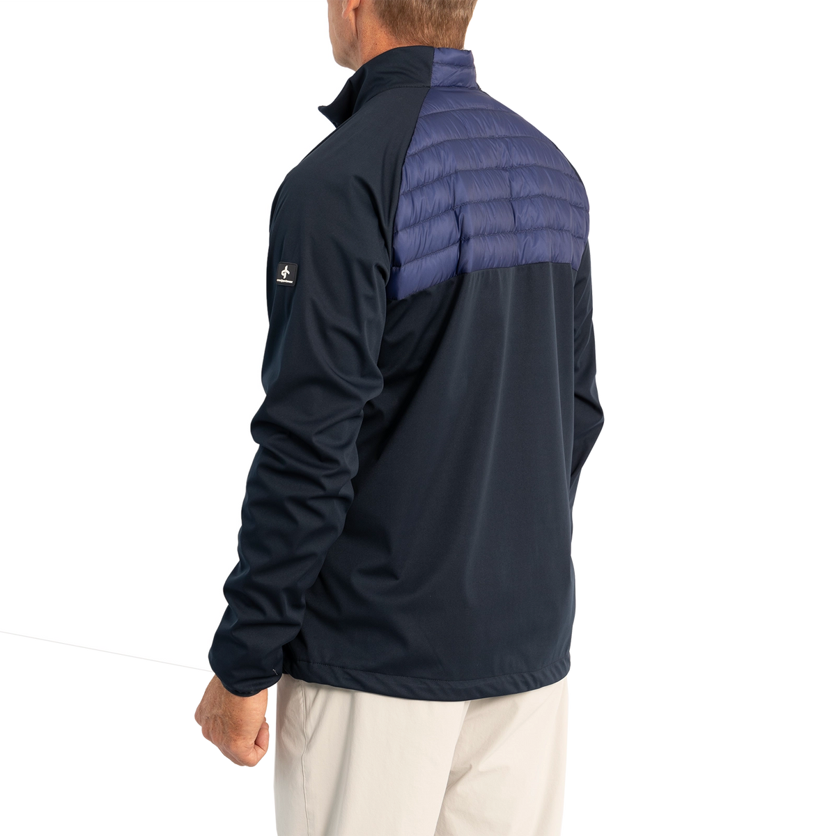 Golfjacke überquerte Haltung - Twilight Navy