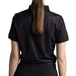 Cross Damen Amy Polo Golfhemd - schwarz
