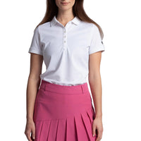 Cross Damen Amy Polo Golfhemd - Weiß