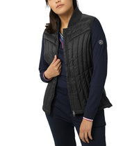 Cross Women's Hybrid Golf Weste - Schwarz