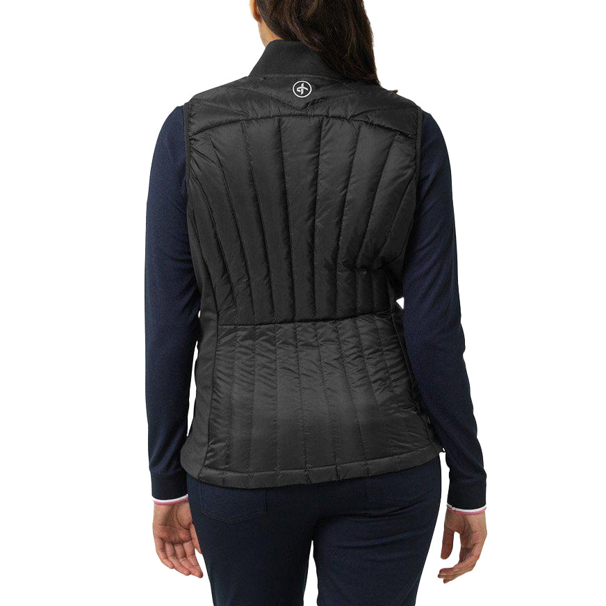 Cross Women's Hybrid Golf Weste - Schwarz