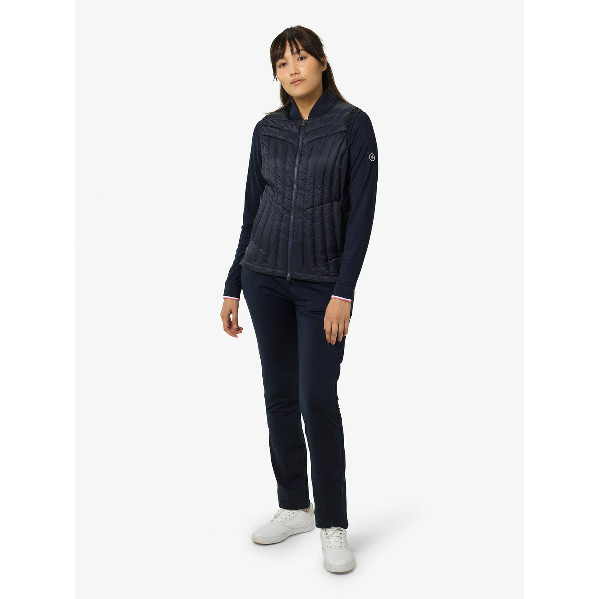Cross Women's Hybrid Golf Weste - Marine