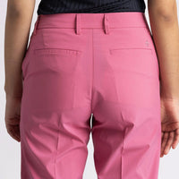 Cross Damen Lux Chino Golfhose - Raspberry Rose