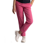Cross Damen Lux Chino Golfhose - Raspberry Rose