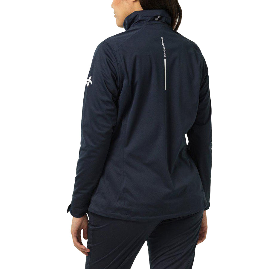 Cross Women's Pro Rain Golf Jacke - Marine