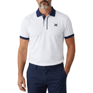 Cross Troy Polo 高尔夫衬衫 - 白色