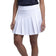 Cross Women's Solid Pleat Golf Skort - White