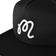 Malbon M Golf Snapback Cap - Schwarz