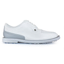 G/Fore Brogue-Smoking-Golfschuhe aus Leder – Schnee/Nimbus