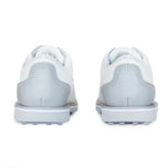 G/Fore Brogue-Smoking-Golfschuhe aus Leder – Schnee/Nimbus