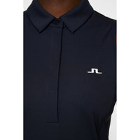 J.Lindeberg Dena ärmellose Golf Polo -Shirt - JL Navy