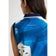Rohnisch Damen Deni ärmellose Golf Polo -Hemd - Blue Aquarelle