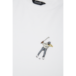 Eastside Golf Core Kurzarm-T-Shirt – Hellweiß
