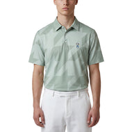 Eastside Golf Snap Placket Hahnentritt-Poloshirt – Salbei