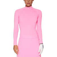 J.Lindeberg Women's Ella Kompression Golfhemd - Eosine Pink