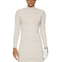 J. Lindeberg Women's Ella Kompression Golfhemd - Moonbeam