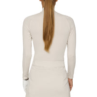 J. Lindeberg Women's Ella Kompression Golfhemd - Moonbeam