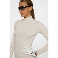 J. Lindeberg Women's Ella Kompression Golfhemd - Moonbeam