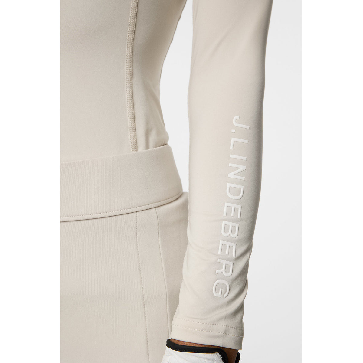 J. Lindeberg Women's Ella Kompression Golfhemd - Moonbeam