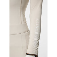 J. Lindeberg Women's Ella Kompression Golfhemd - Moonbeam