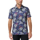 Travis Mathew Featherweight Open Bay Golf-Poloshirt – Schwarz