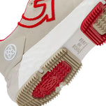 G/Vordere Frauen MG4+ Sticked Strick Golfschuhe - Stein