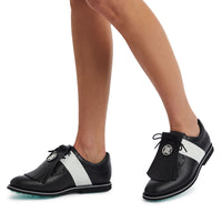 G/Vordere Perforierte Kiltie -Golfschuhe der Frauen - Onyx