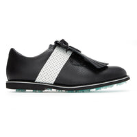 G/Vordere Perforierte Kiltie -Golfschuhe der Frauen - Onyx