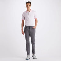 G/Vorderblütenrippenkragen Tech Golf Polo -Hemd - Erröten