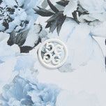 G/Fore Damen Photo Floral Silky Tech Nylon A-Linie Golfskort – Snow